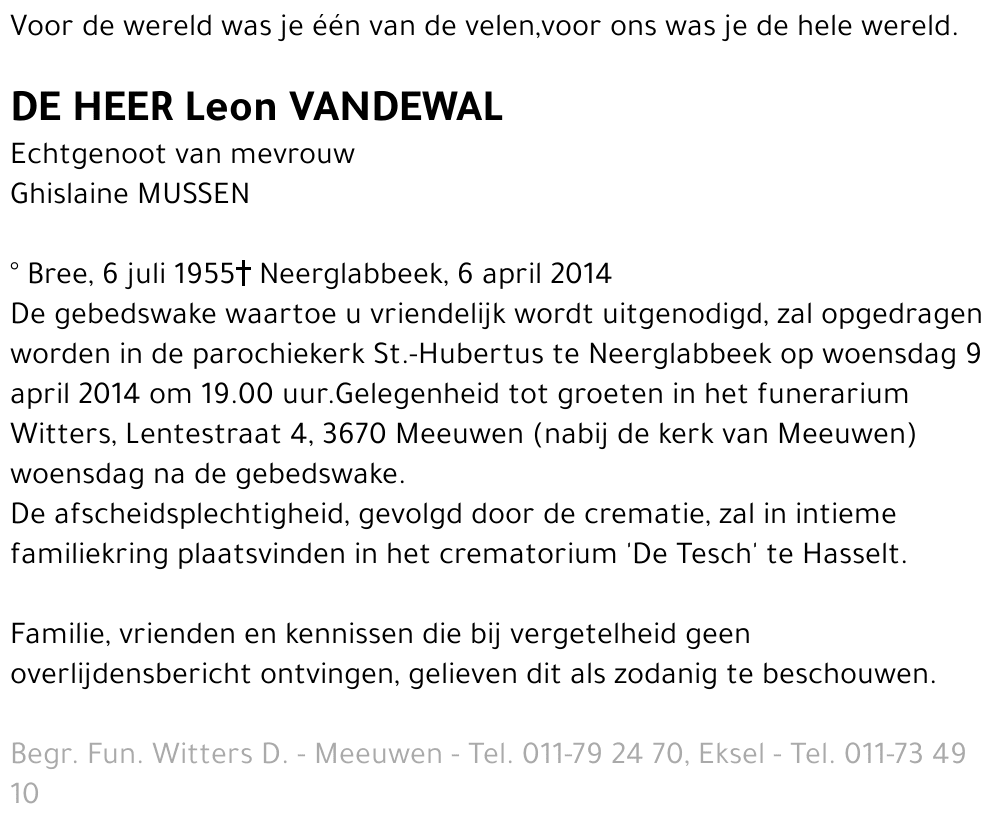 Leon Vandewal