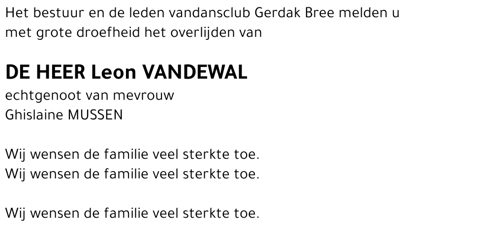Leon Vandewal