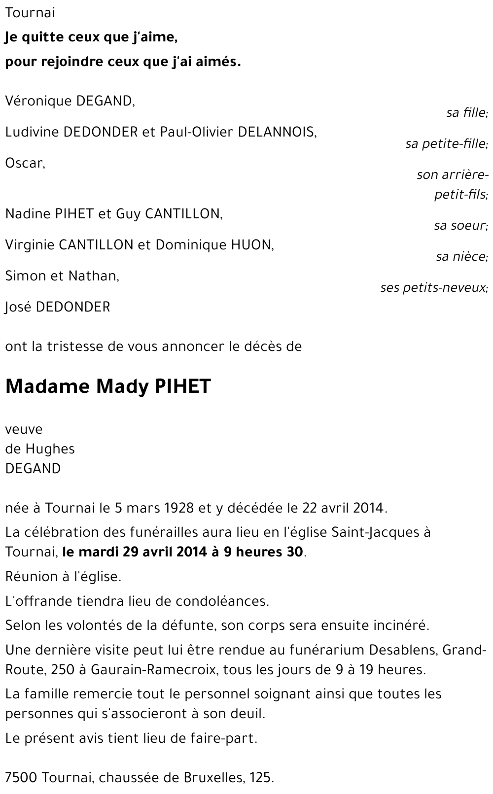 Mady PIHET