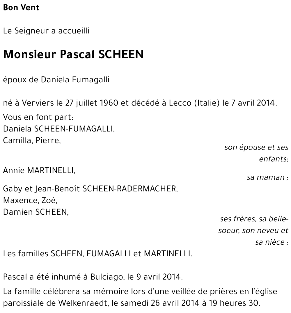 Pascal Scheen
