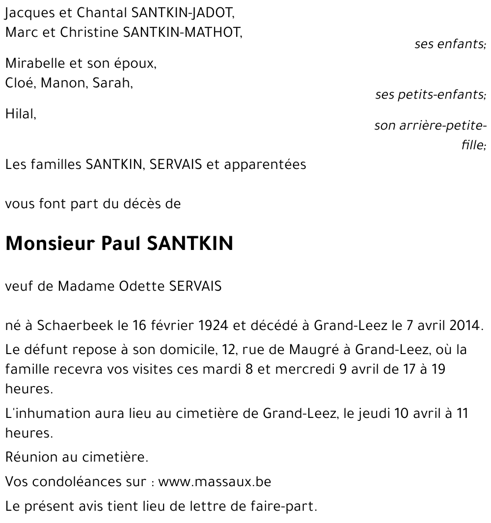 Paul SANTKIN