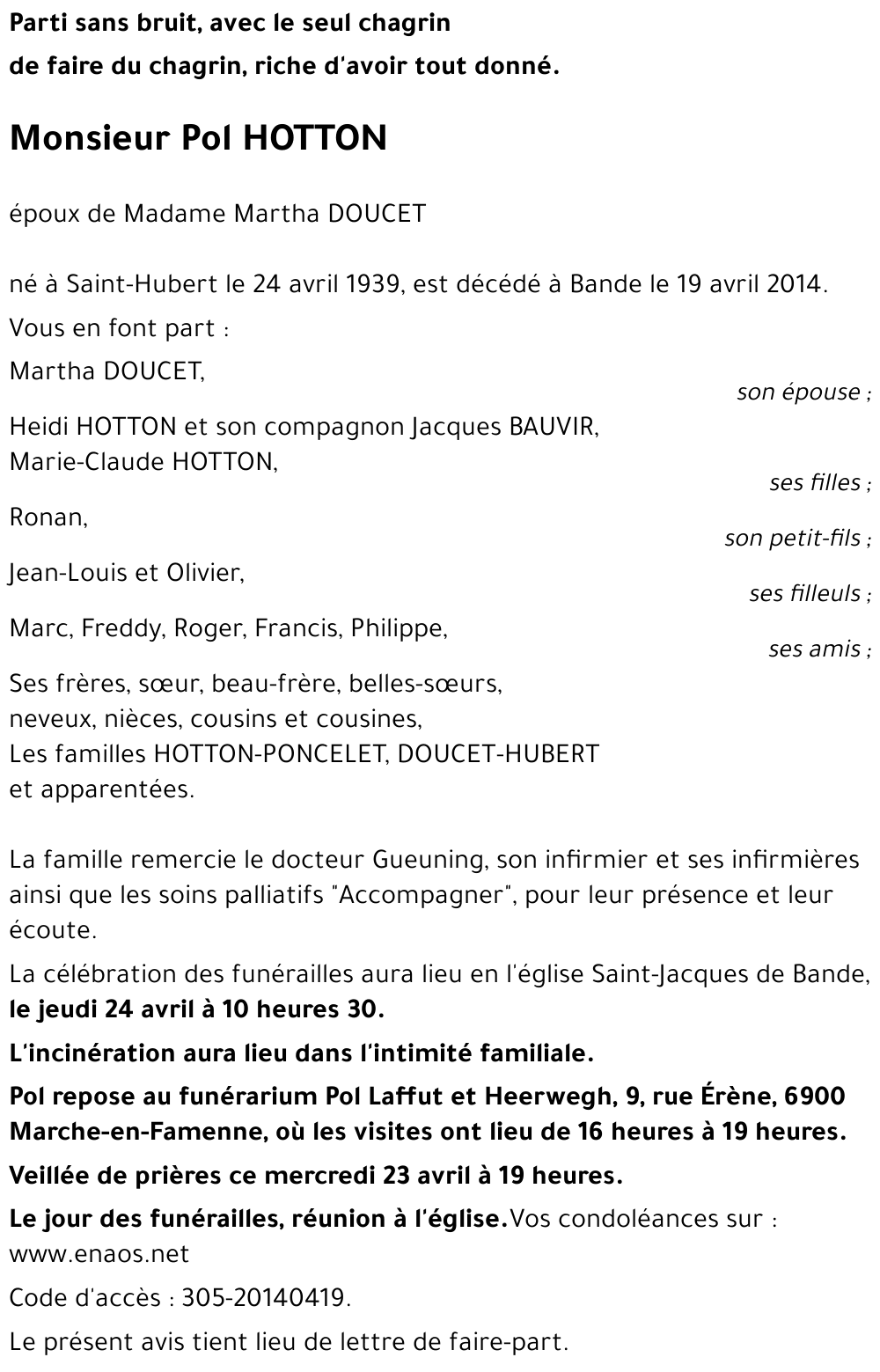 Pol HOTTON
