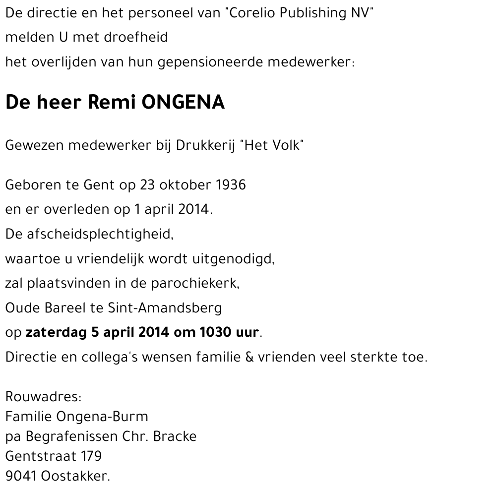 Remi ONGENA