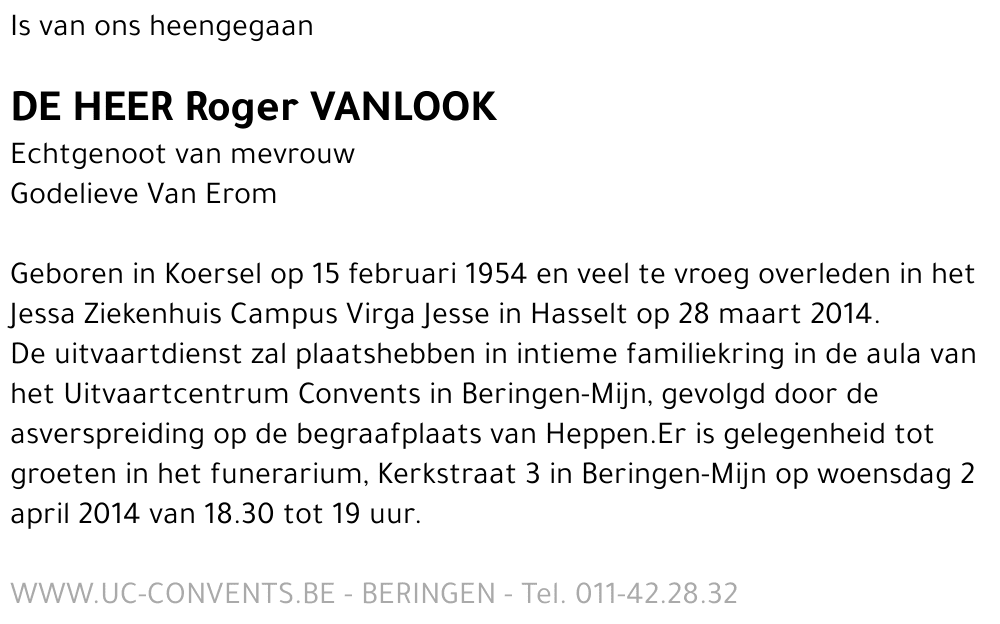 Roger Vanlook