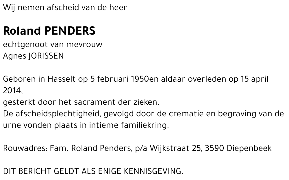 Roland Penders