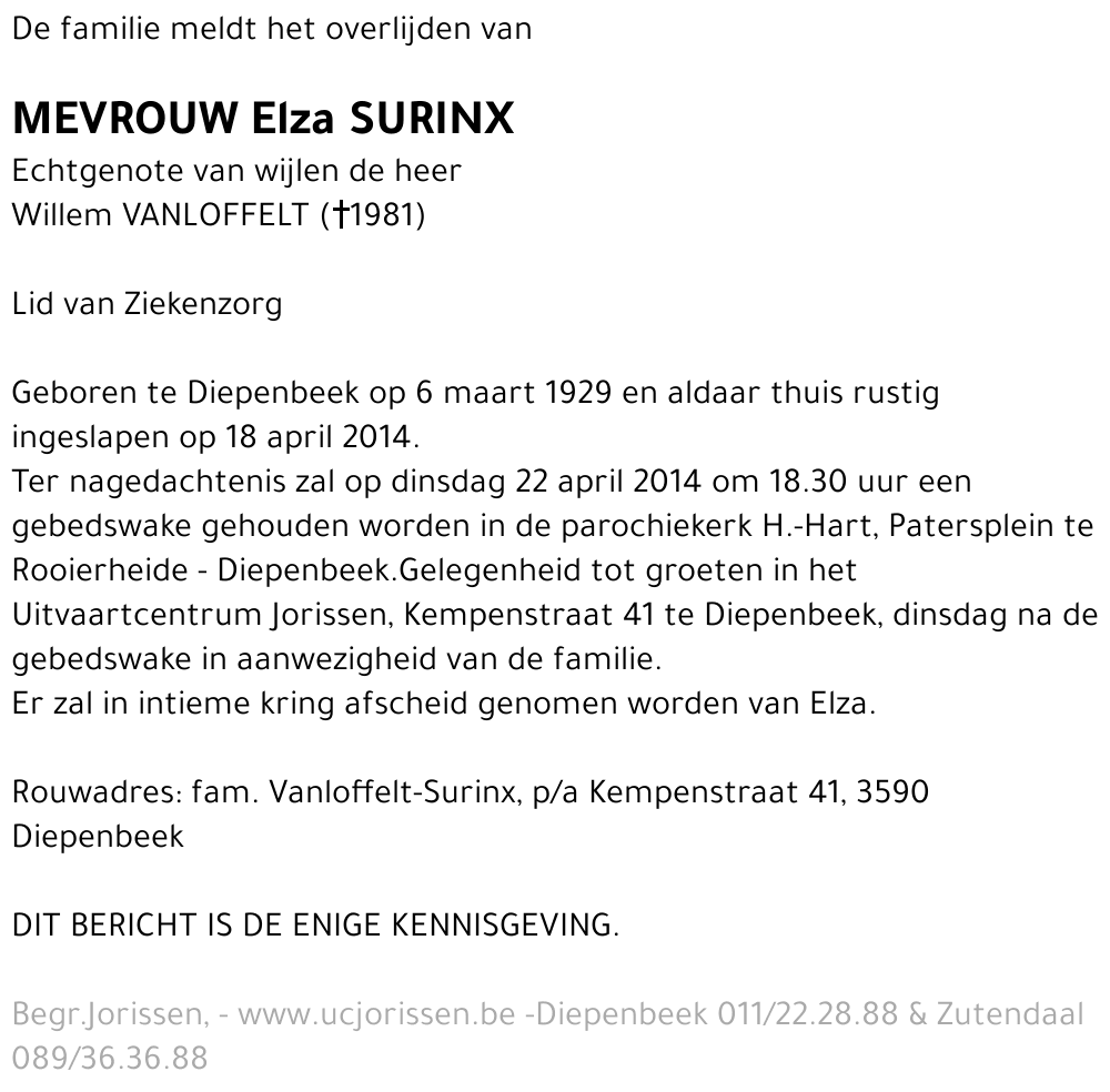 Surinx Elza