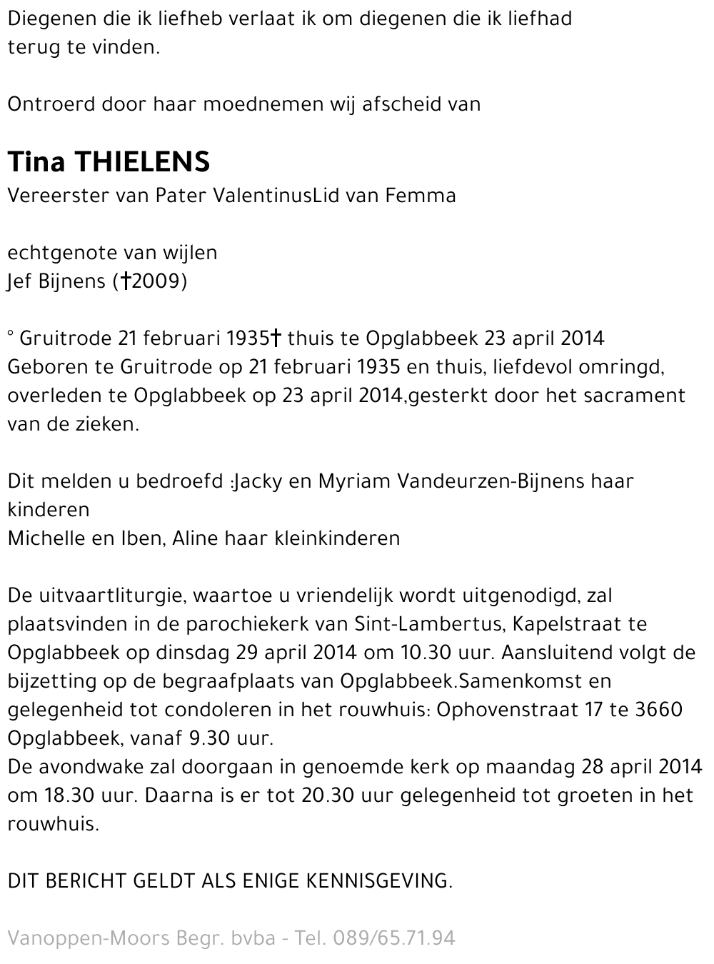 Tina Thielens