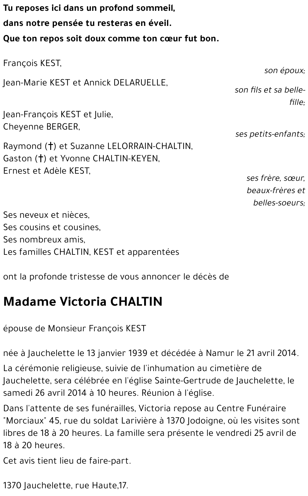 Victoria CHALTIN