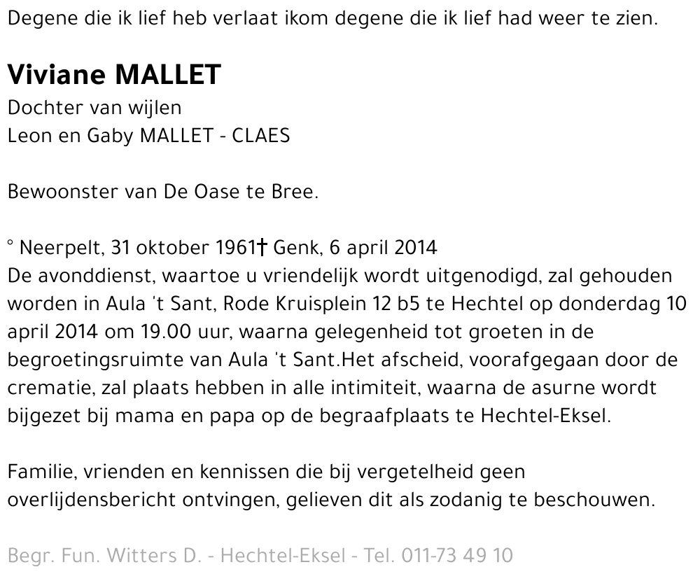 Viviane Mallet