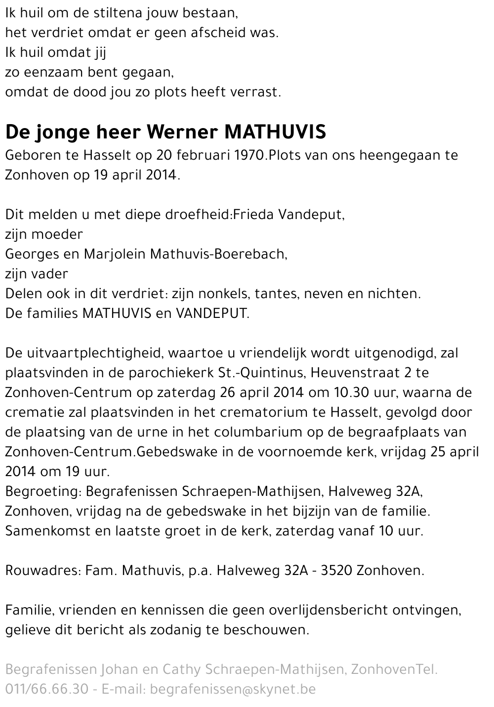 Werner Mathuvis