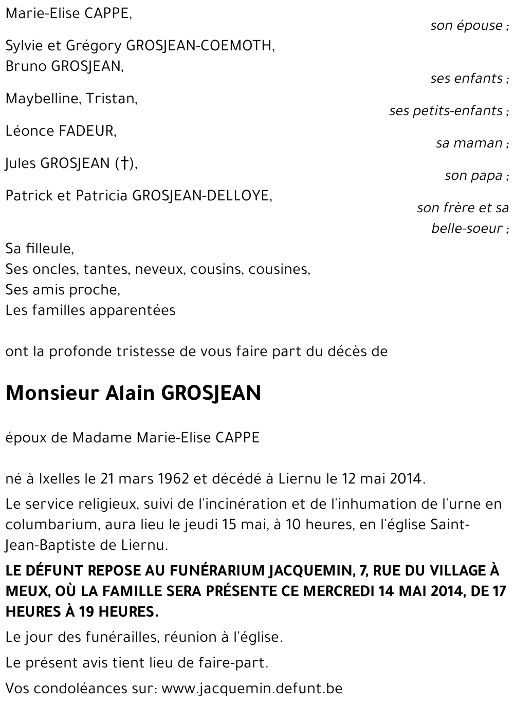 Alain GROSJEAN