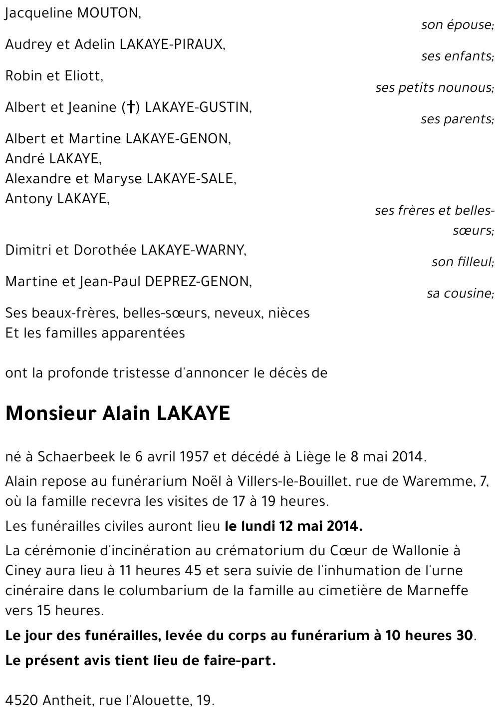 Alain LAKAYE