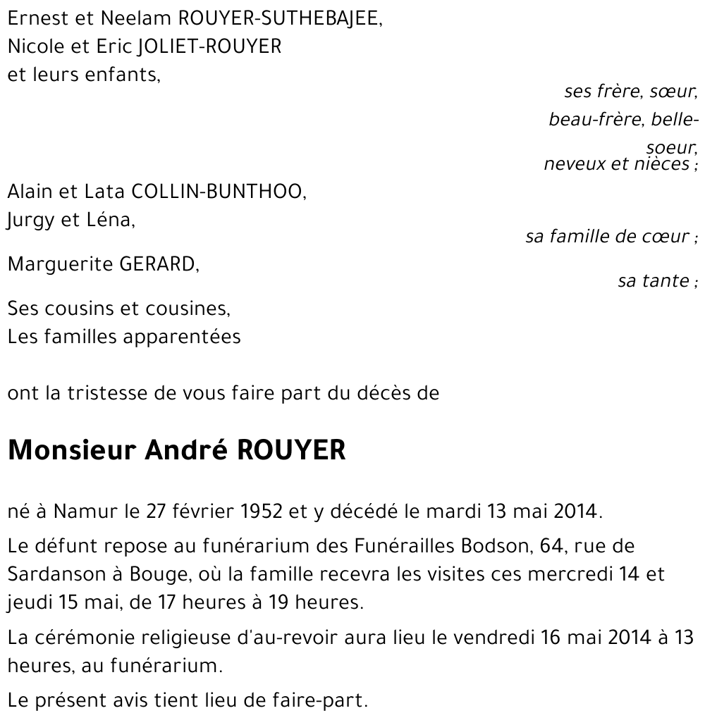 André ROUYER