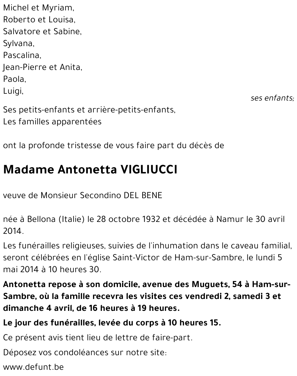Antonetta VIGLIUCCI