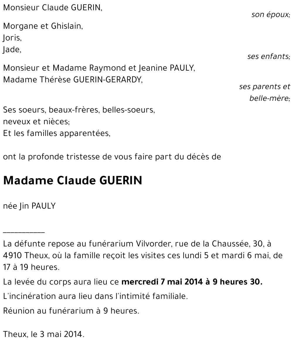 Claude GUERIN