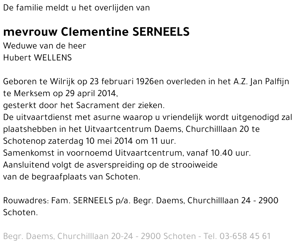 Clementine Serneels