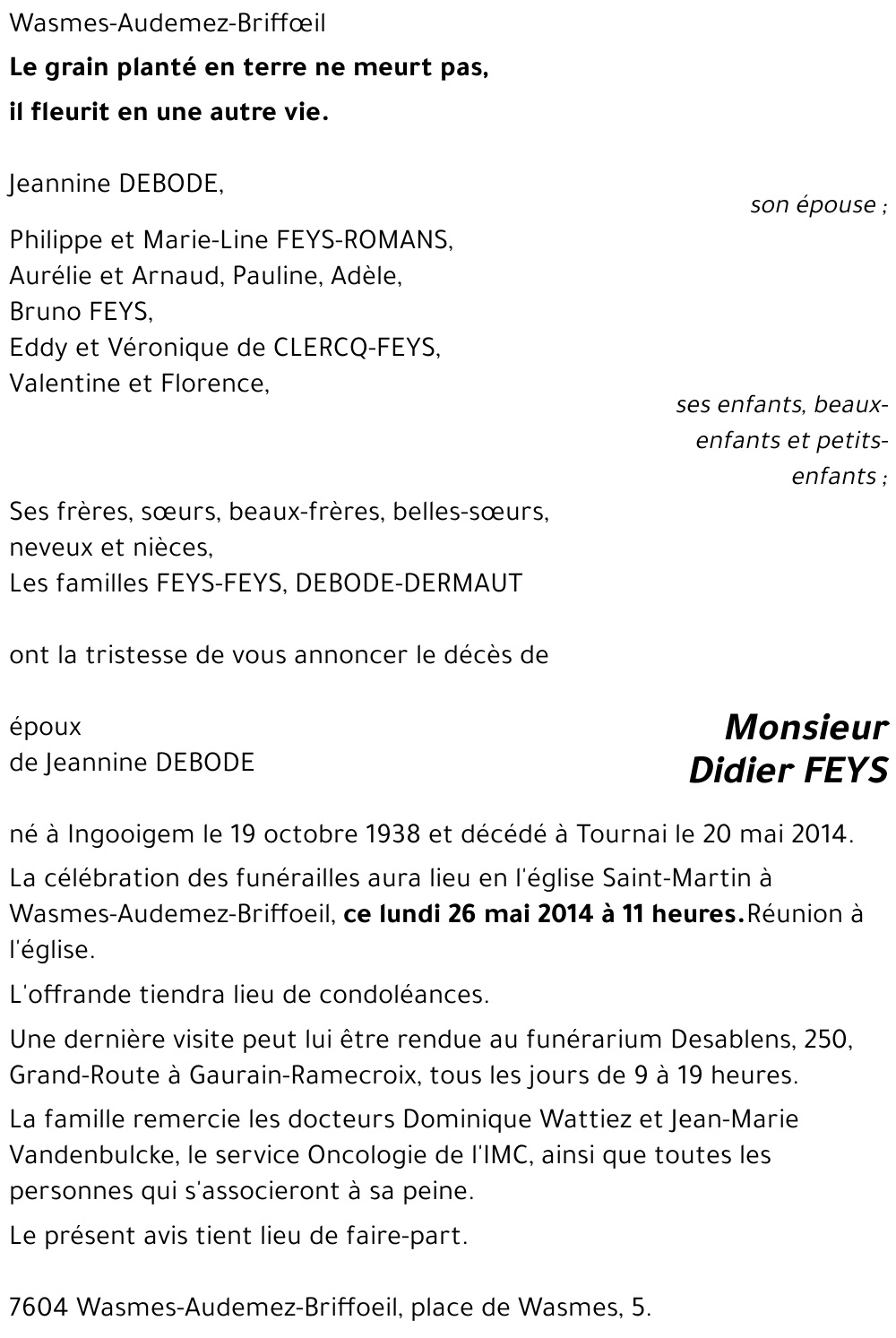 Didier FEYS
