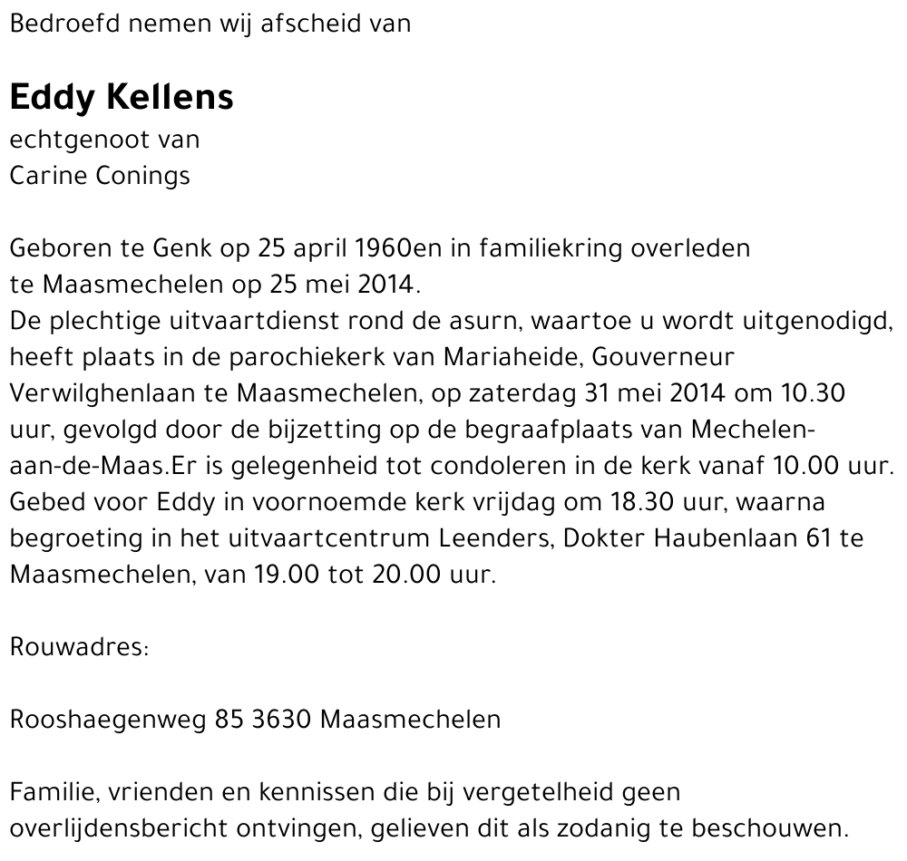 Eddy Kellens