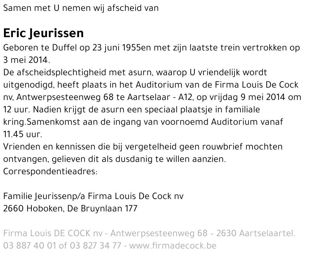 Eric Jeurissen