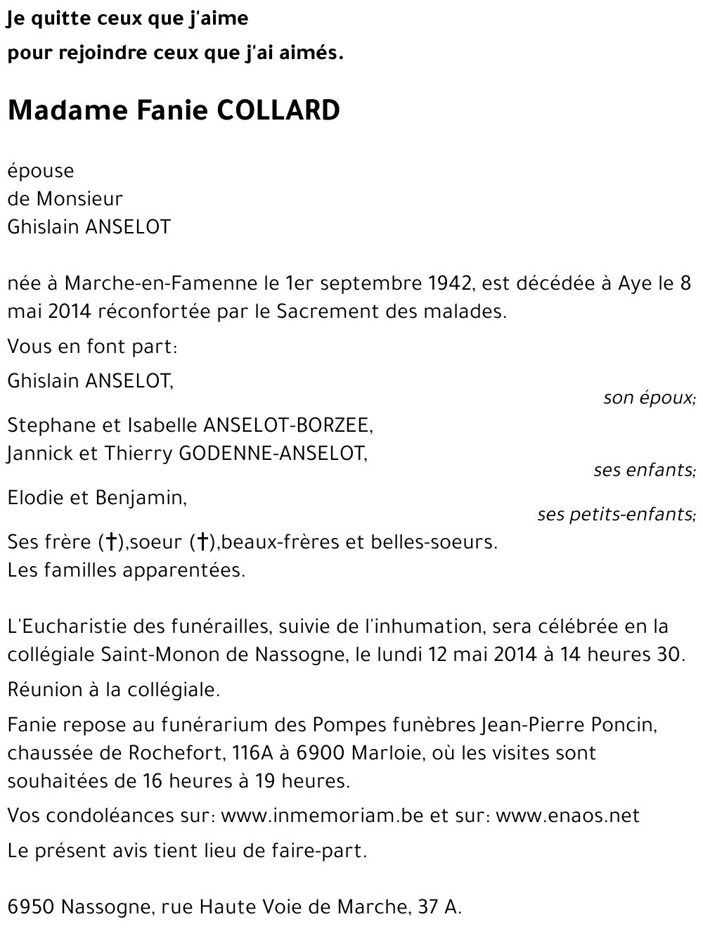 Fanie COLLARD