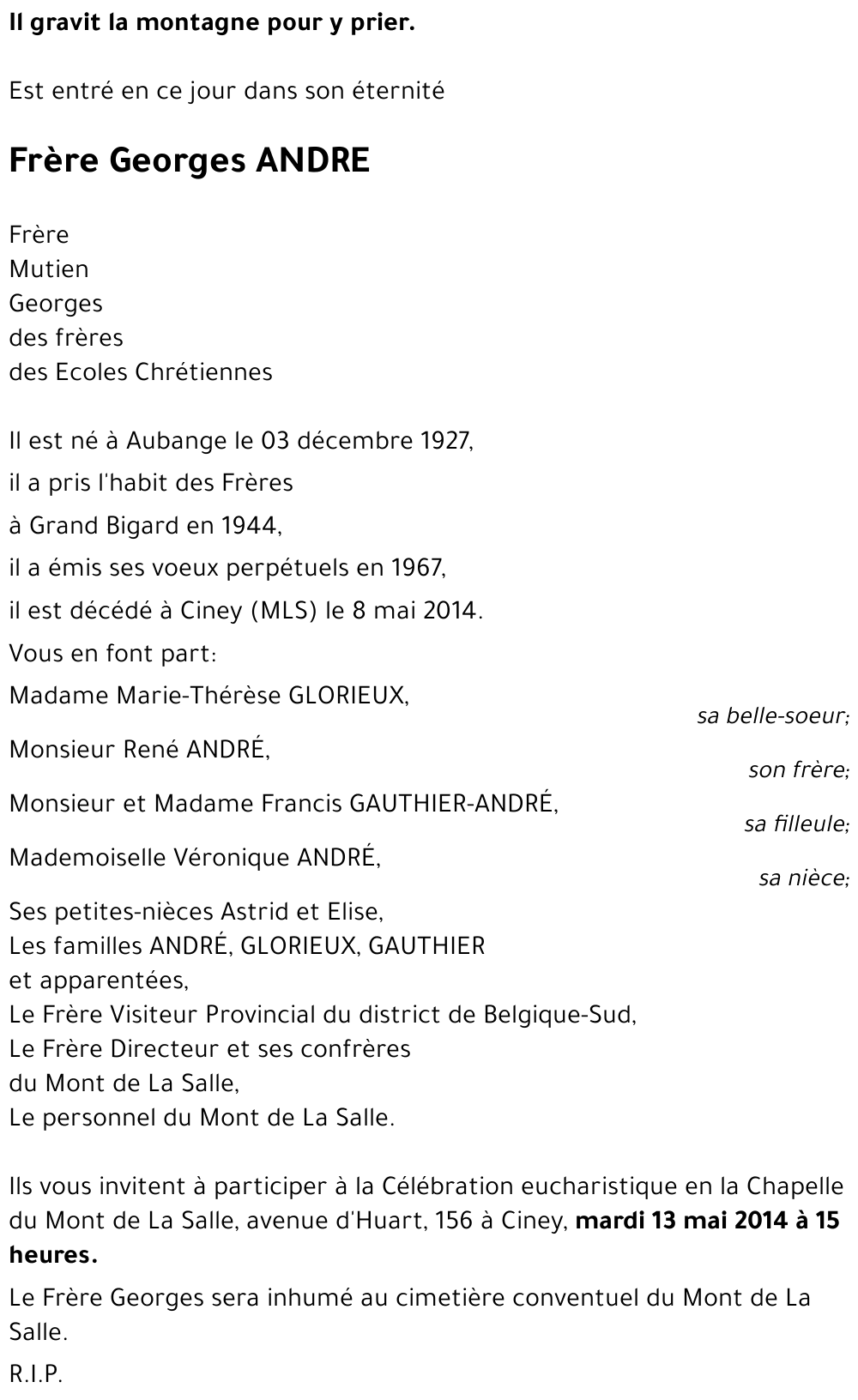 Geroges ANDRE