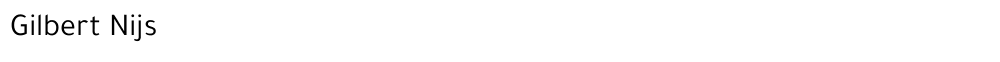 Gilbert Nijs