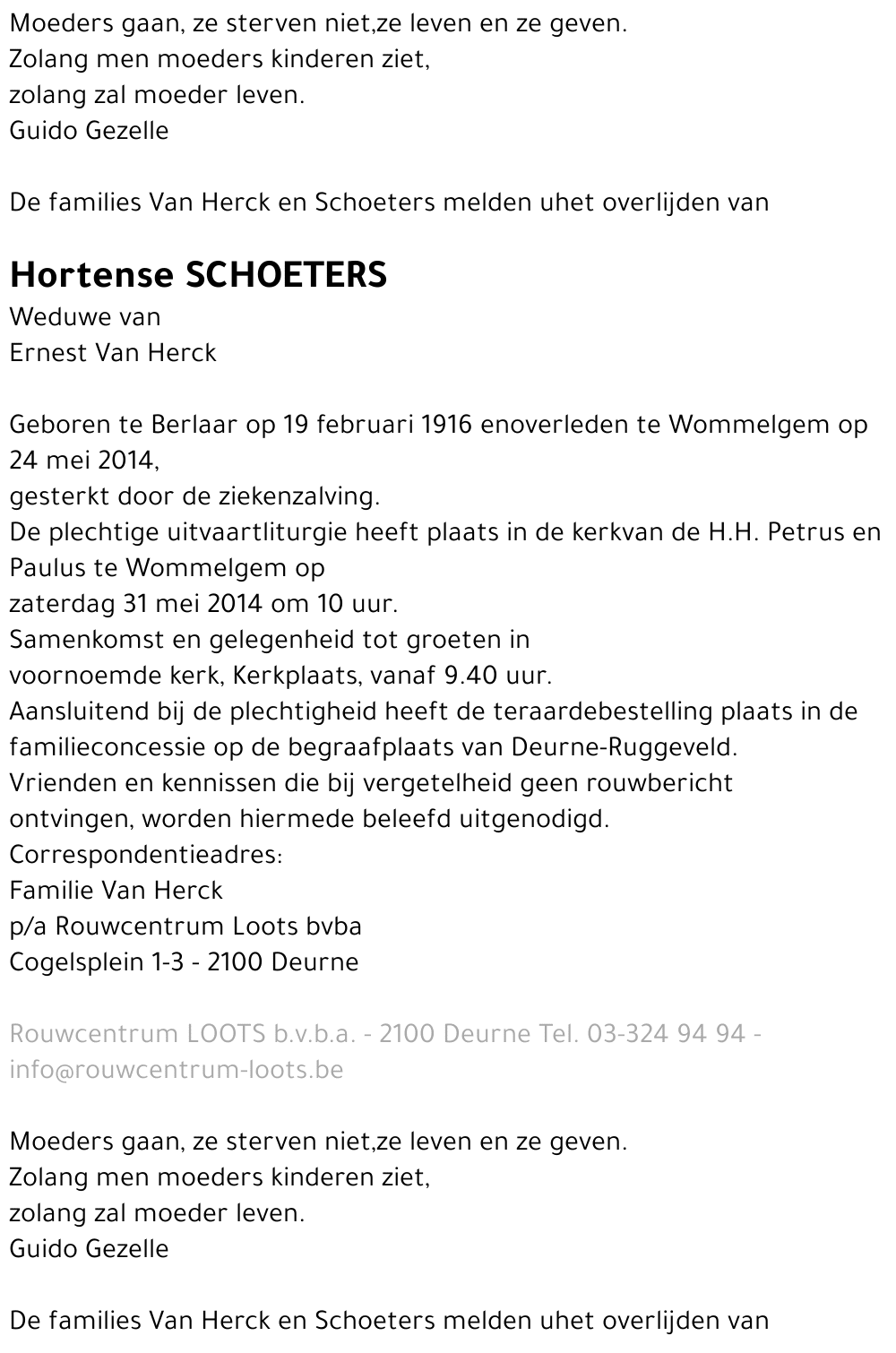 Hortense Schoeters