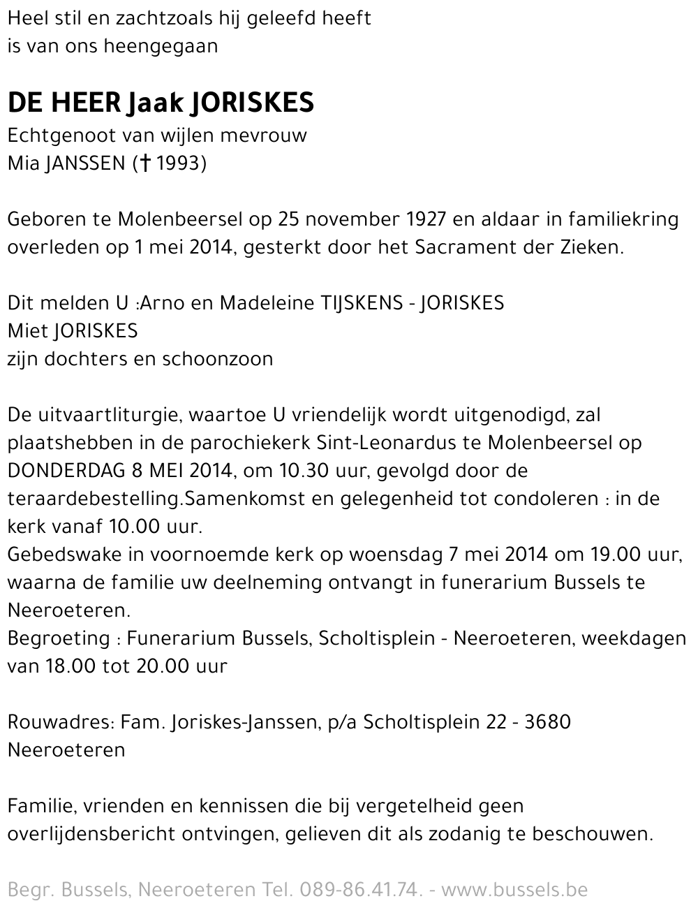 Jaak JORISKES