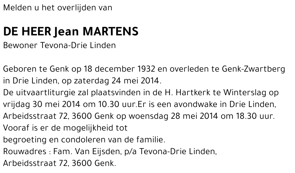 Jean MARTENS