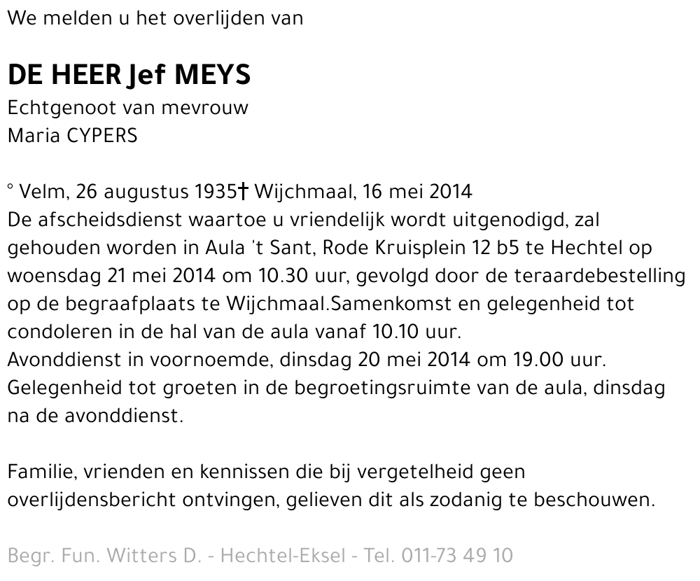Jef Meys