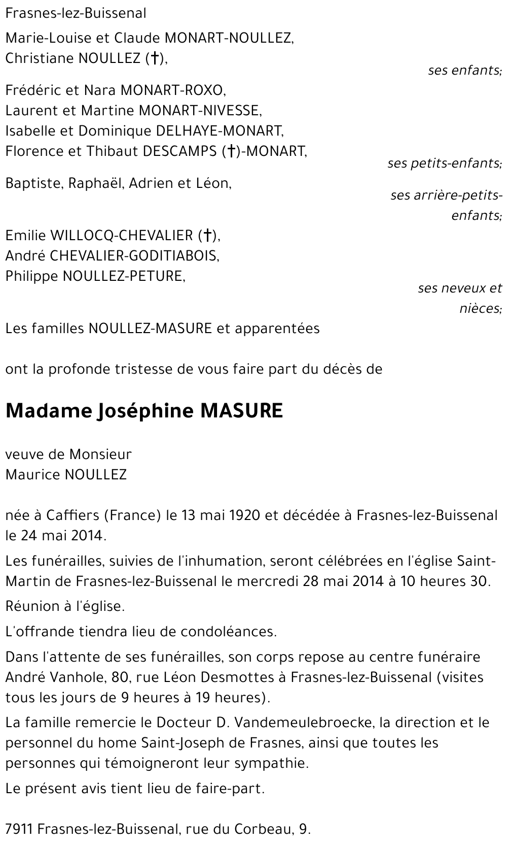 Joséphine MASURE