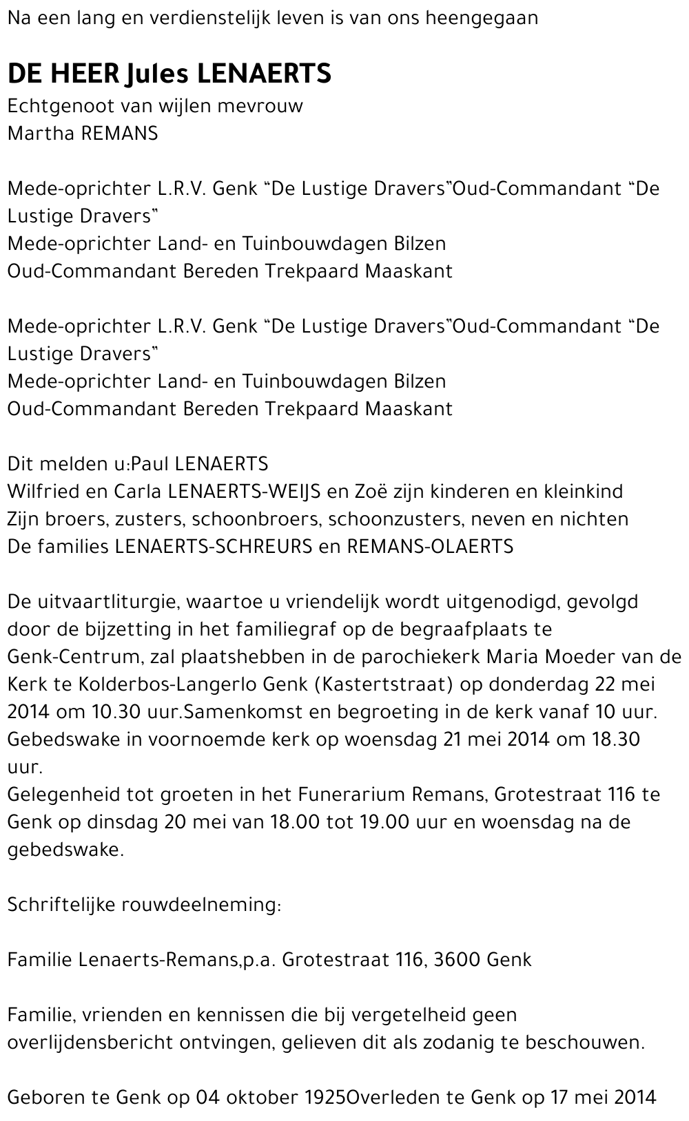 Jules LENAERTS