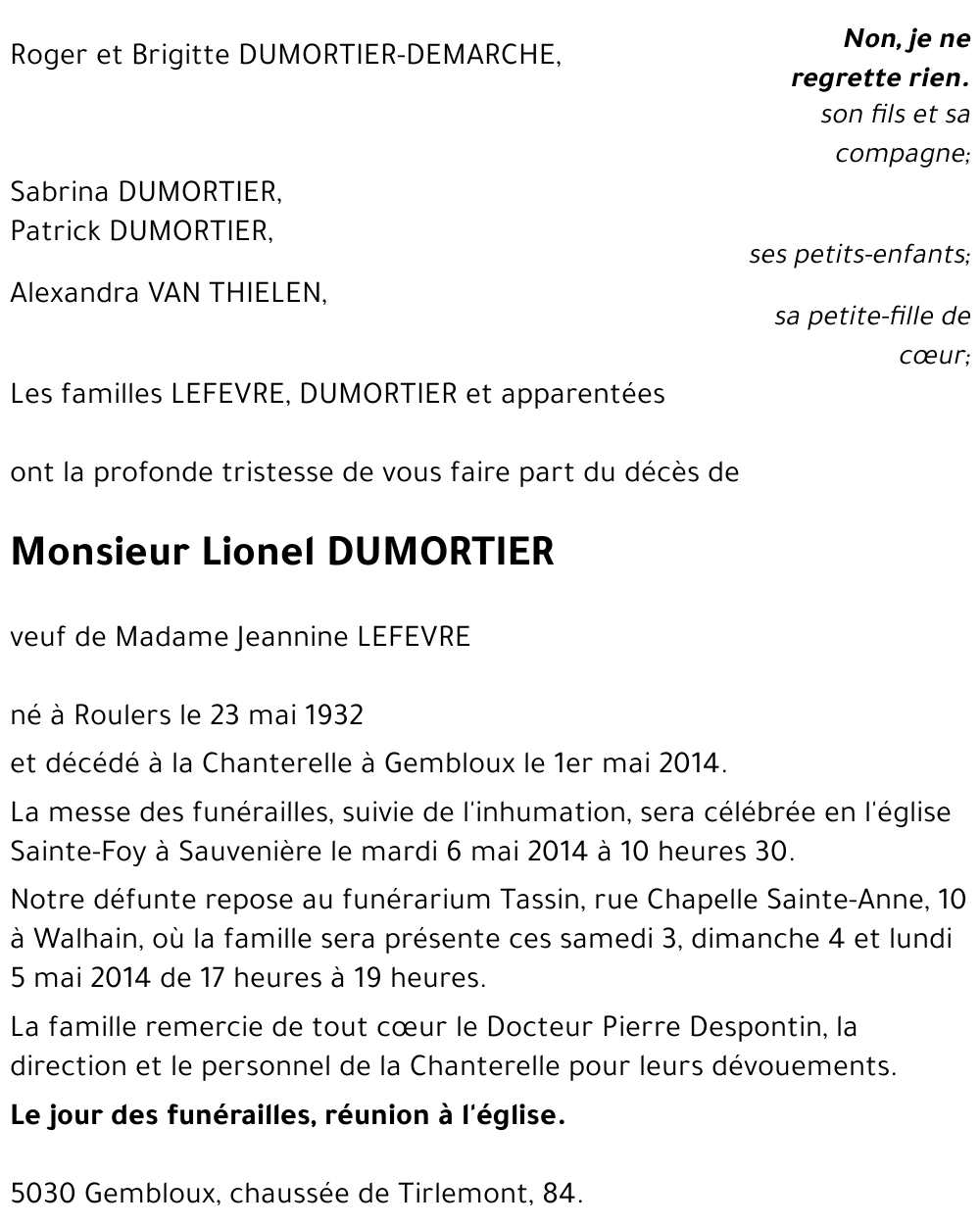 Lionel DUMORTIER