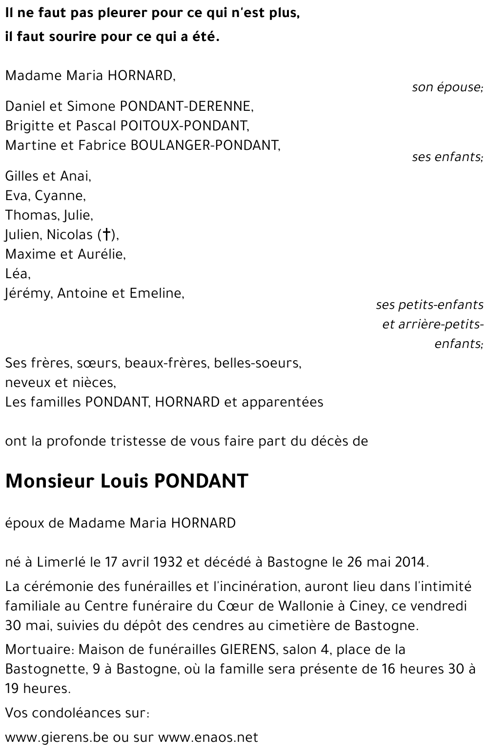Louis PONDANT