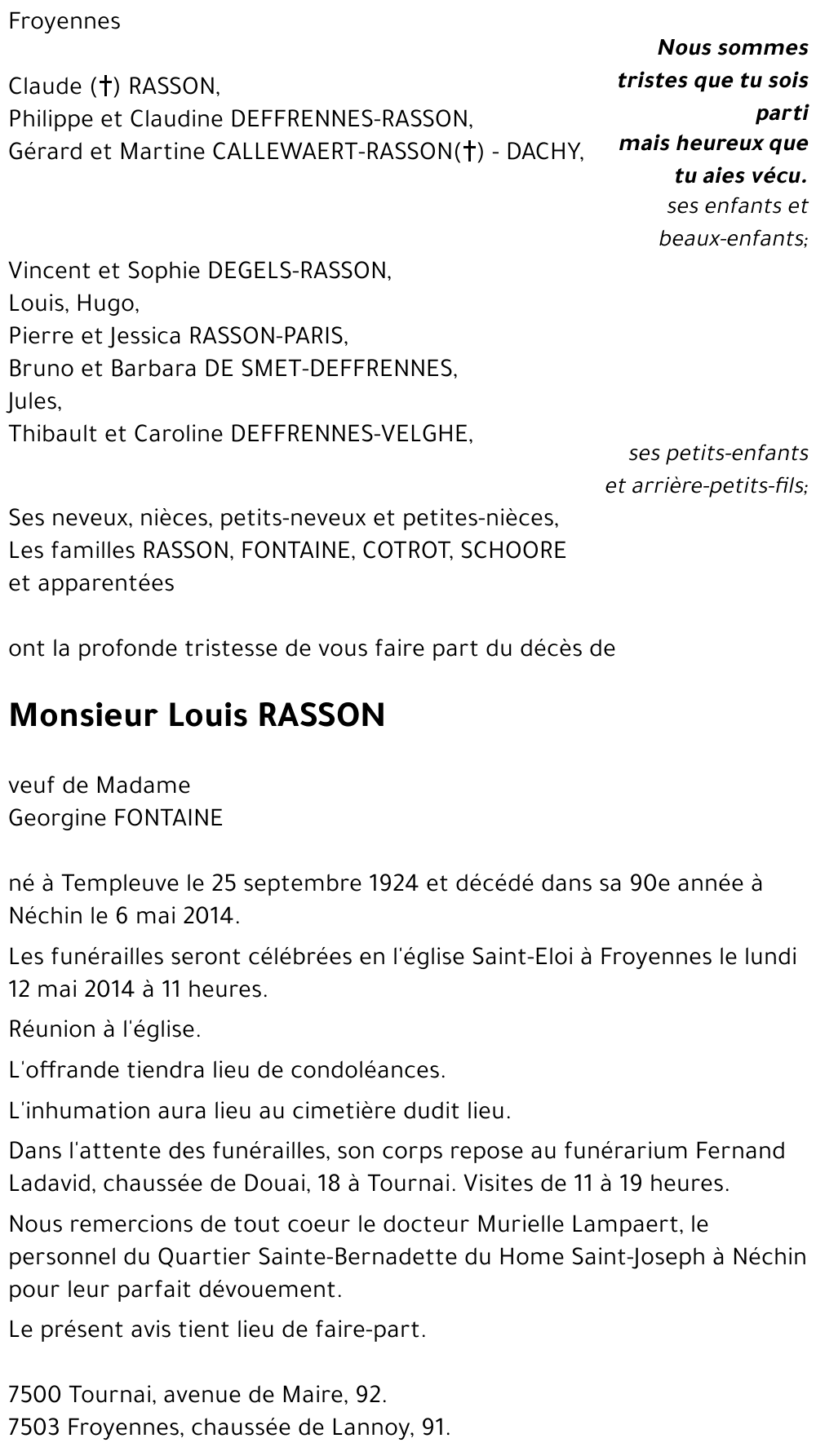 Louis RASSON