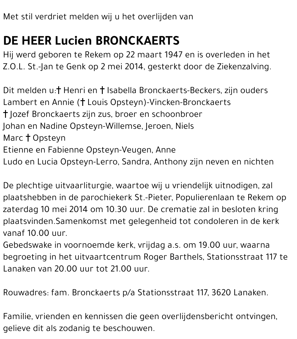 Lucien Bronckaerts