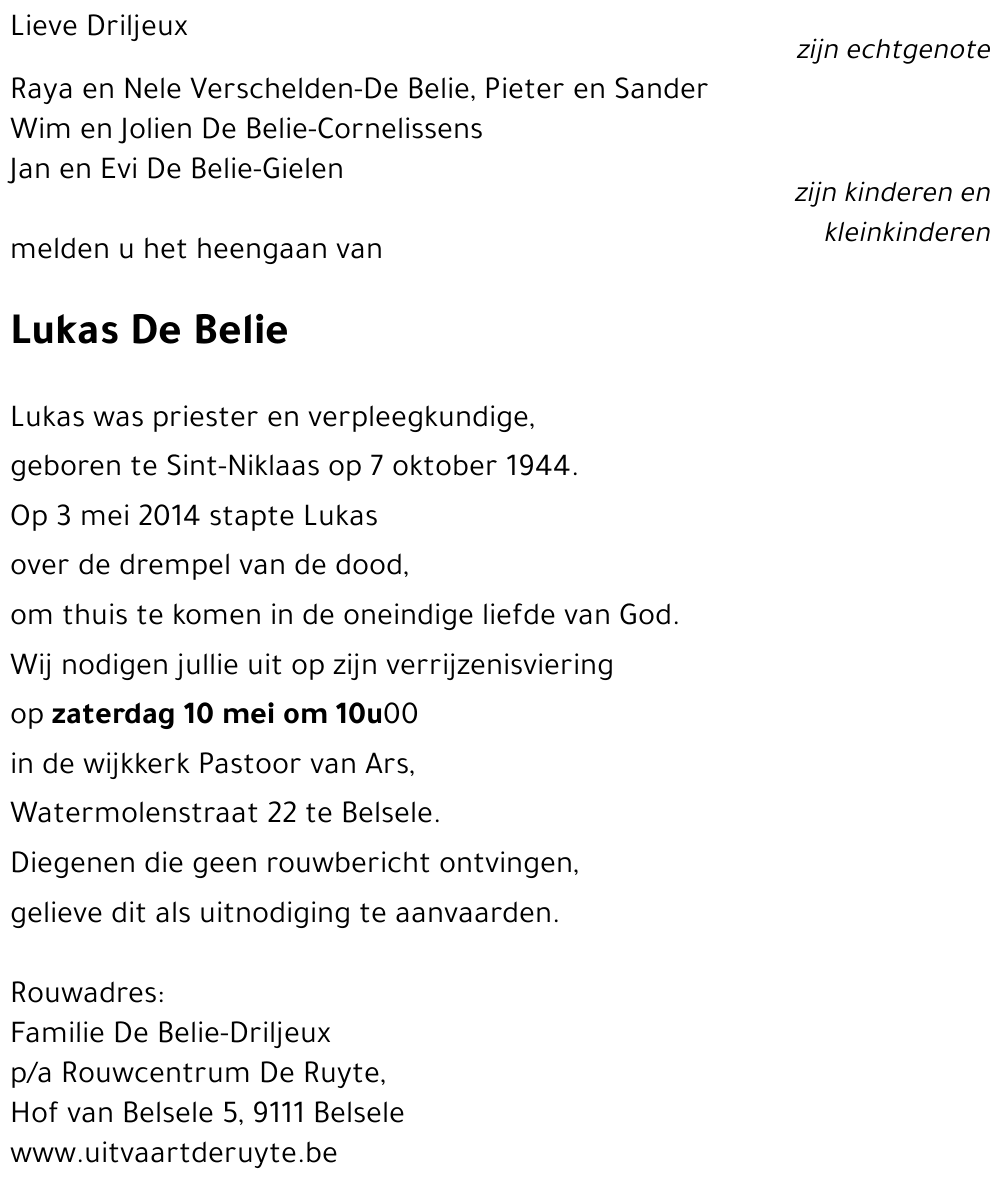 Lukas De Belie