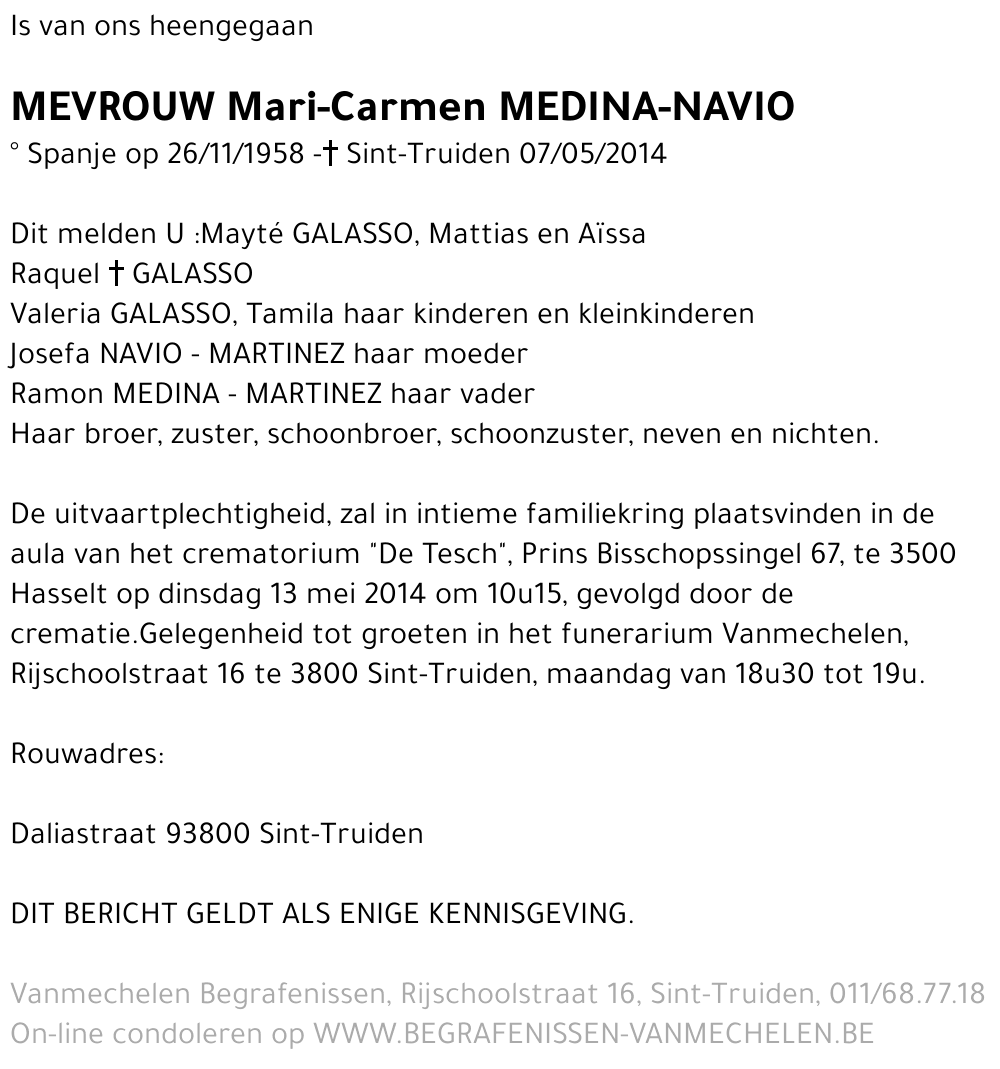 Maria-del Carmen Medina-Navio