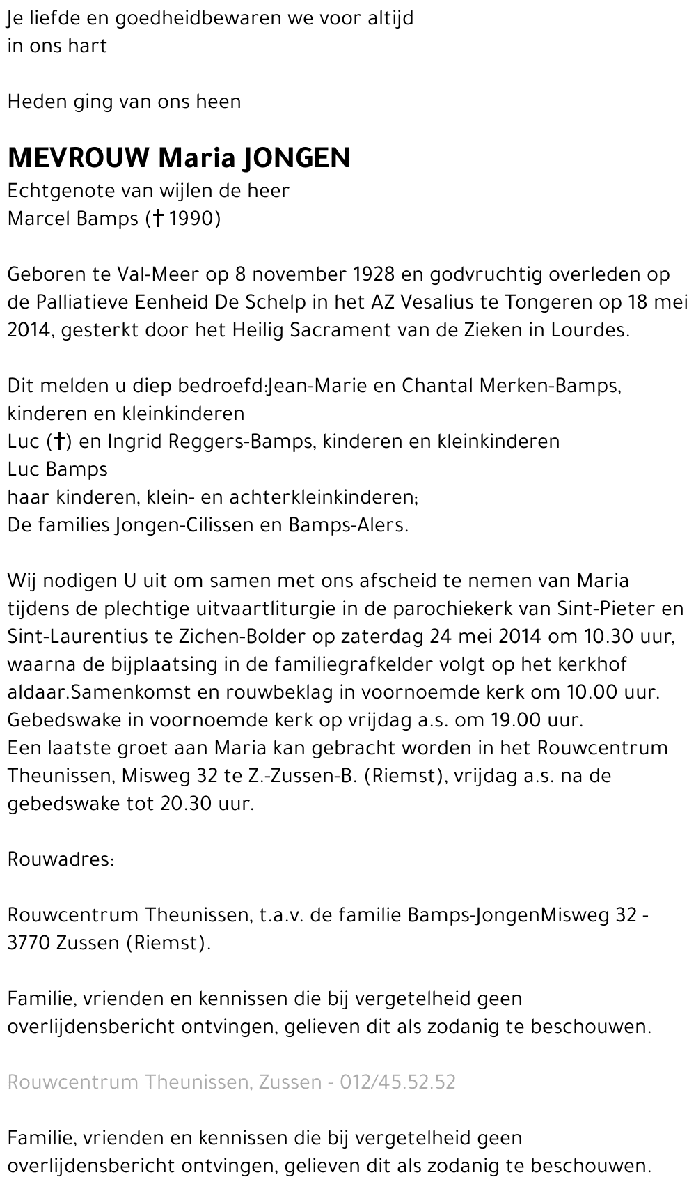 Maria Jongen