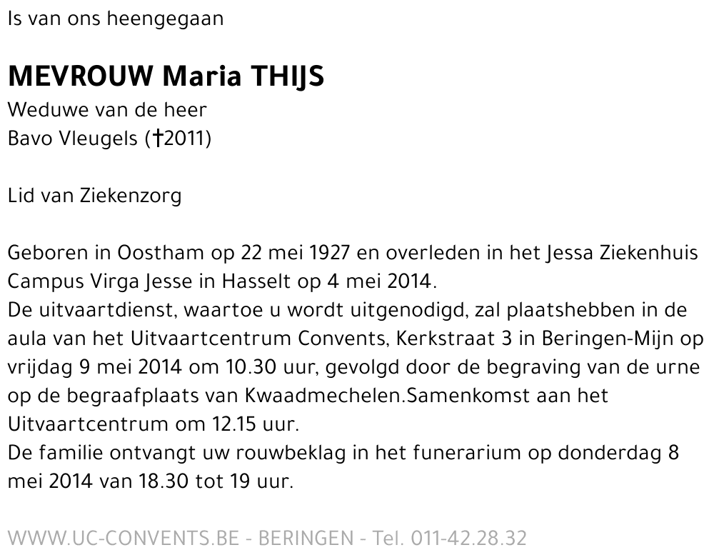 Maria Thijs