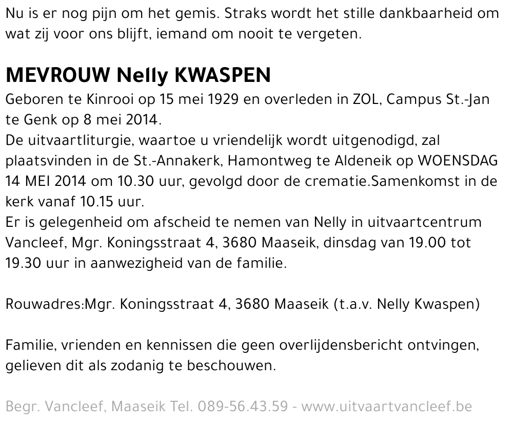 Nelly Kwaspen