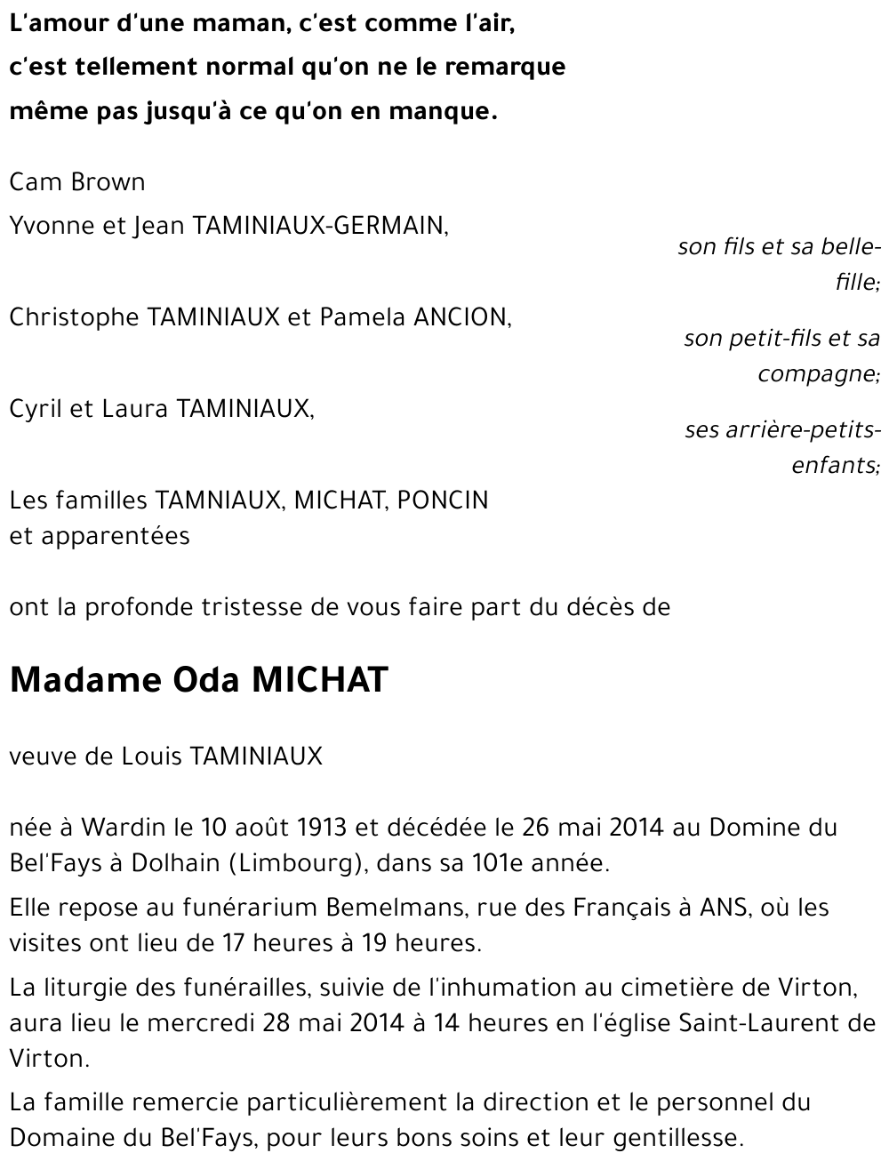 Oda MICHAT