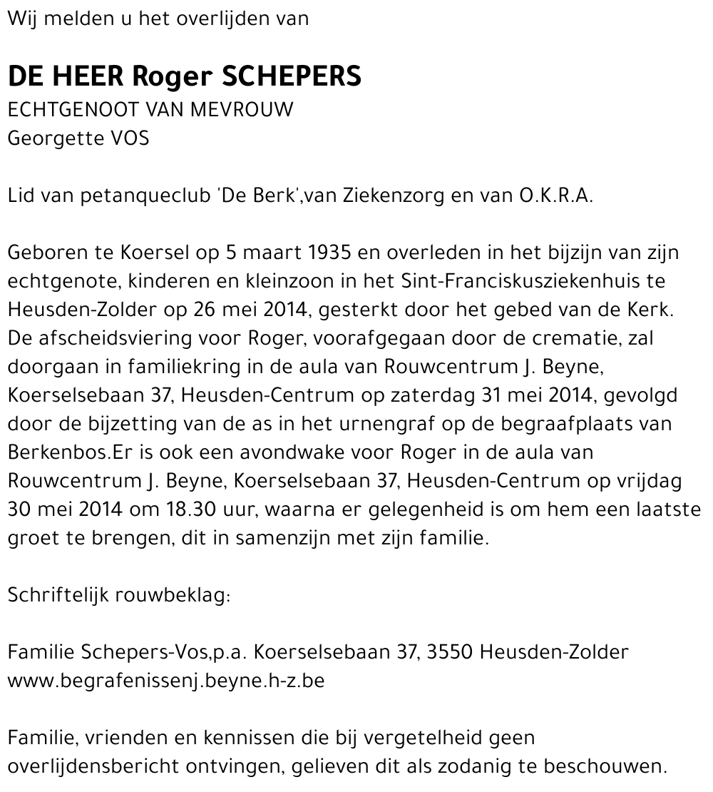 Roger Schepers