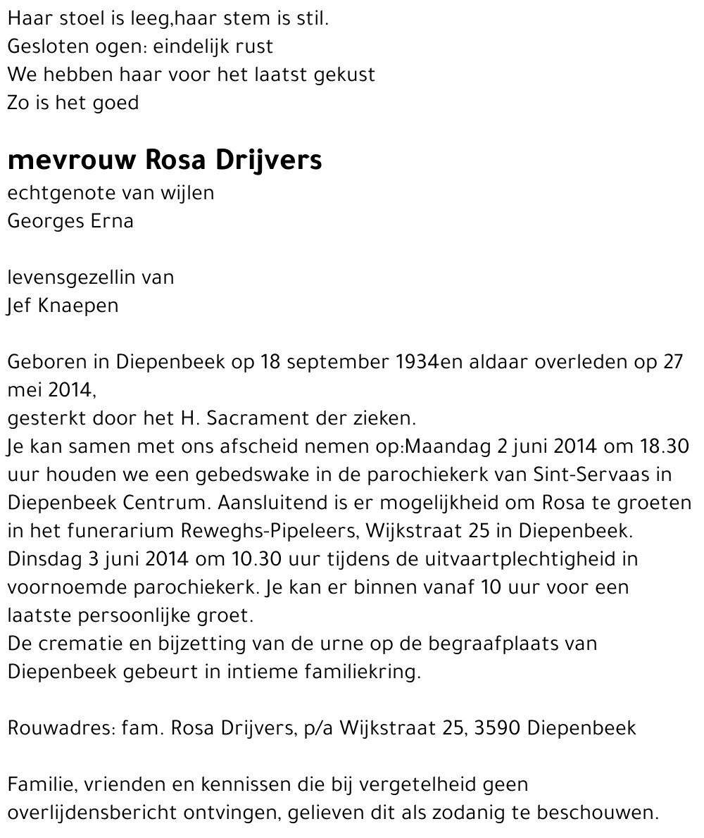 Rosa Drijvers