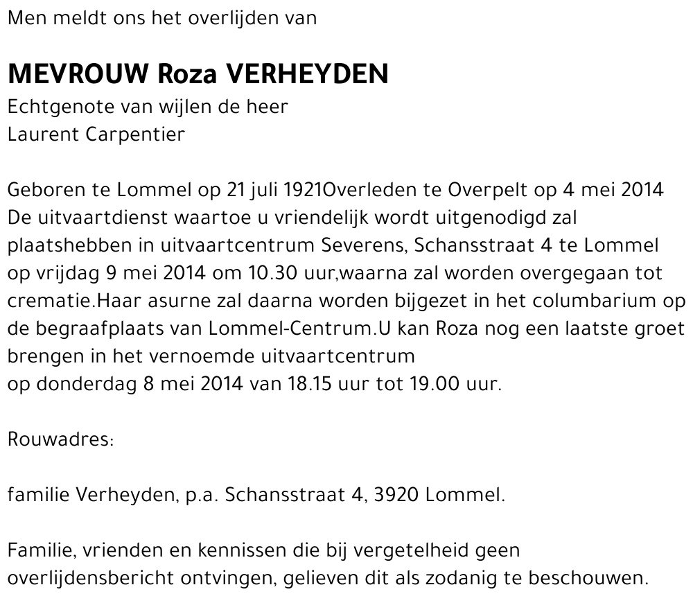 Roza Verheyden