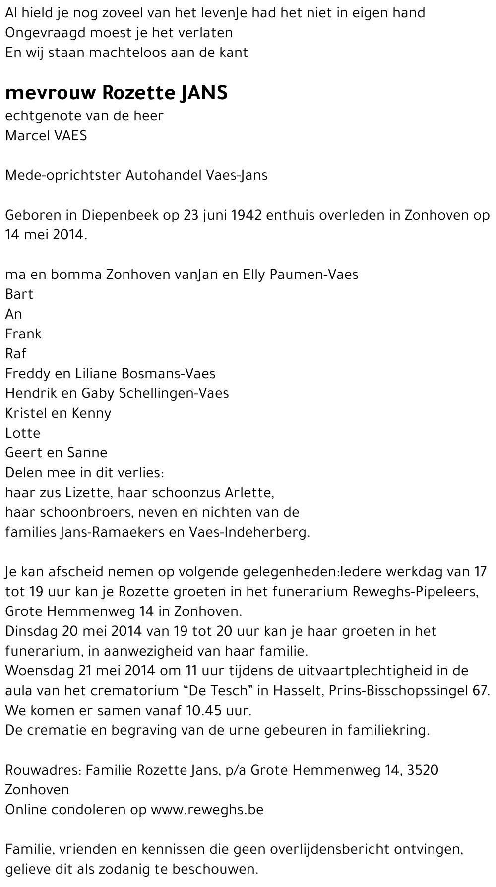 Rozette Jans