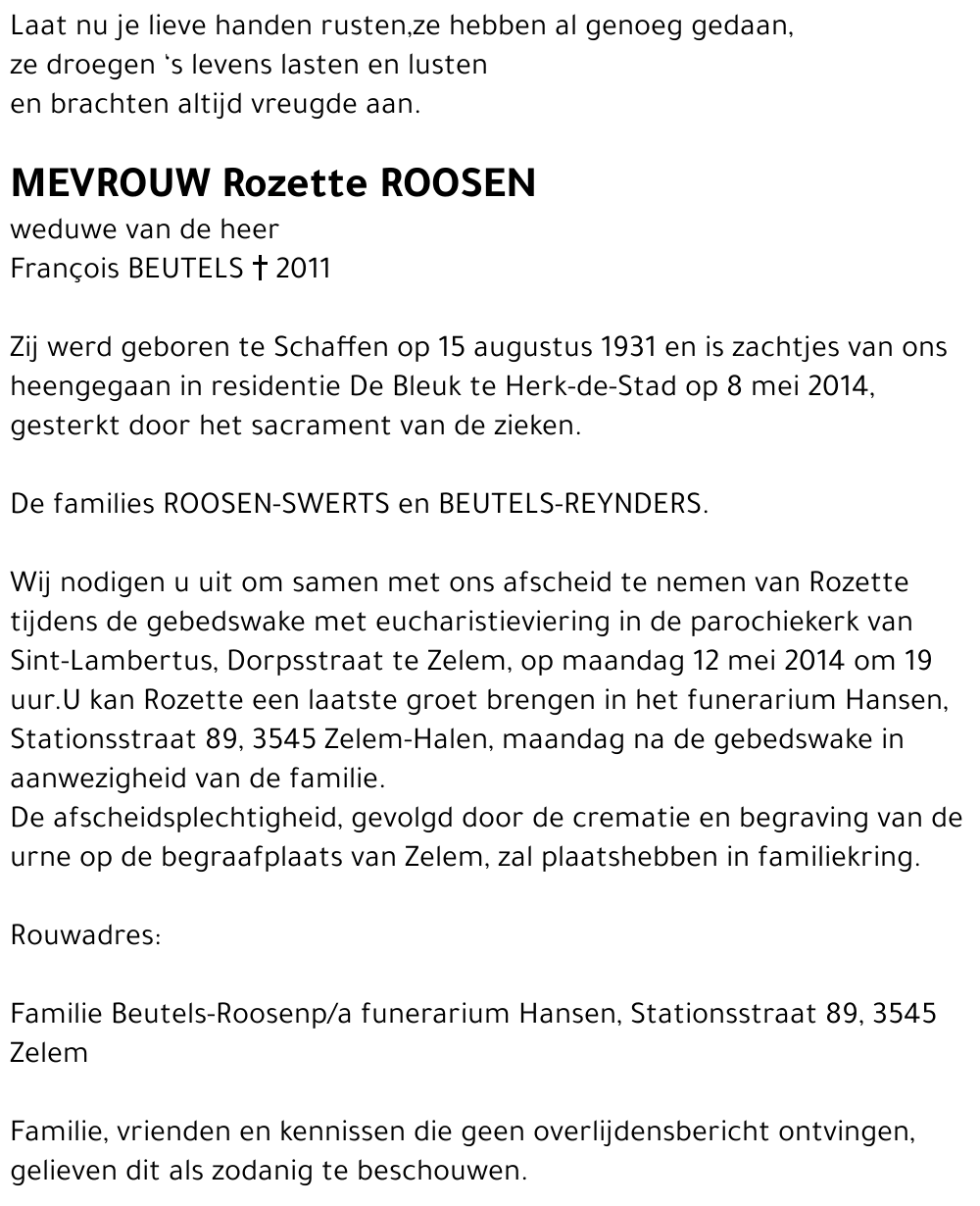 Rozette ROOSEN