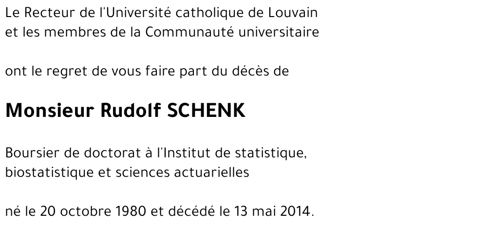 Rudolf SCHENK