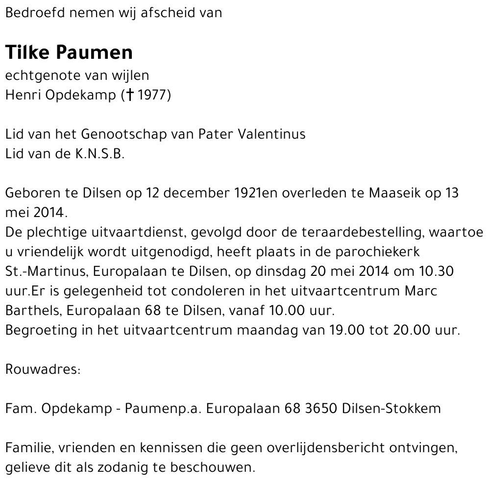 Tilke Paumen