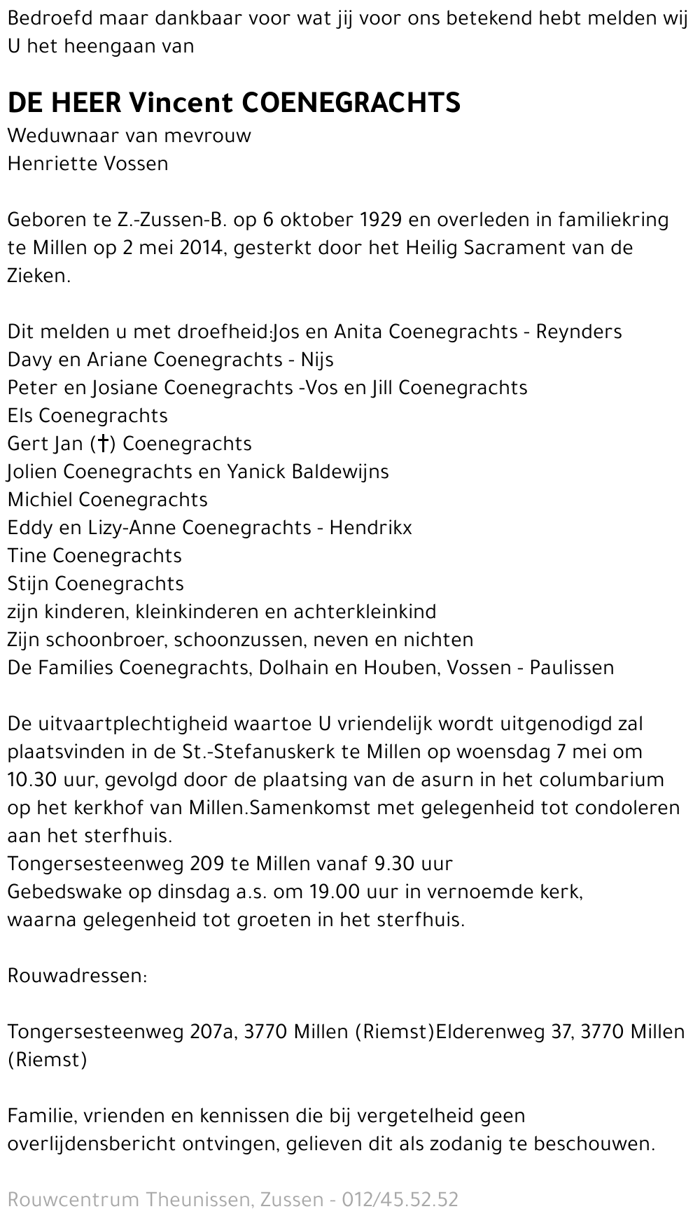 Vincent Coenegrachts